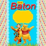 rotulo baton pooh