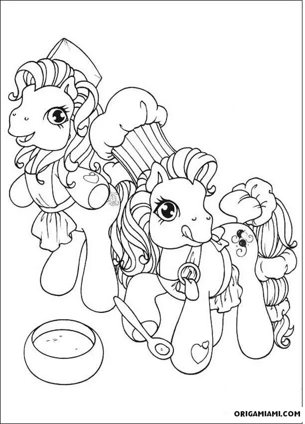 desenho My Little Pony para colorir