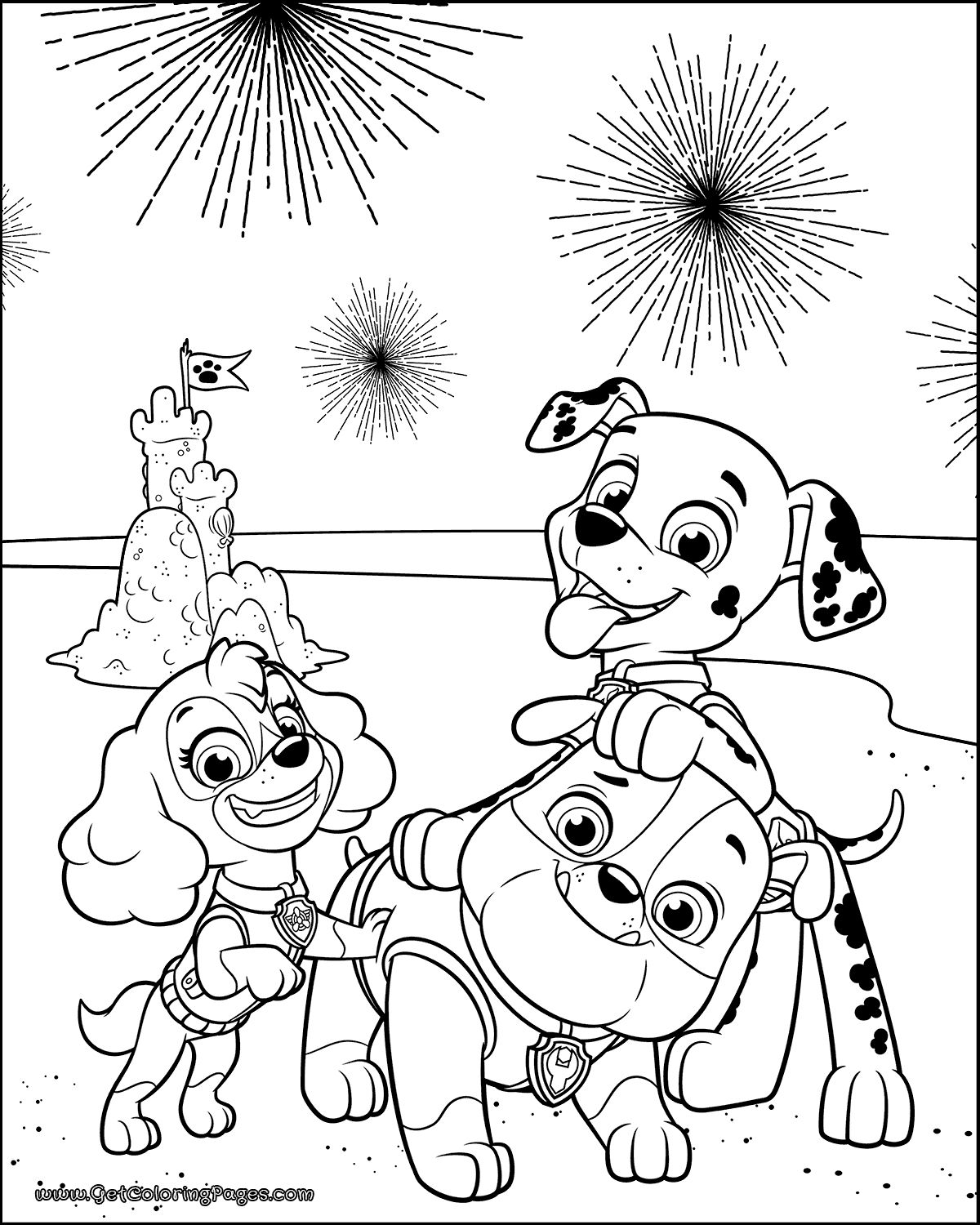 Desenhos para colorir: Desenhos de Patrulha Canina para colorir  Disegni  da colorare, Disegno di compleanno, Disegni da colorare per bambini