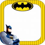 Etiqueta Escolar para Imprimir Batman