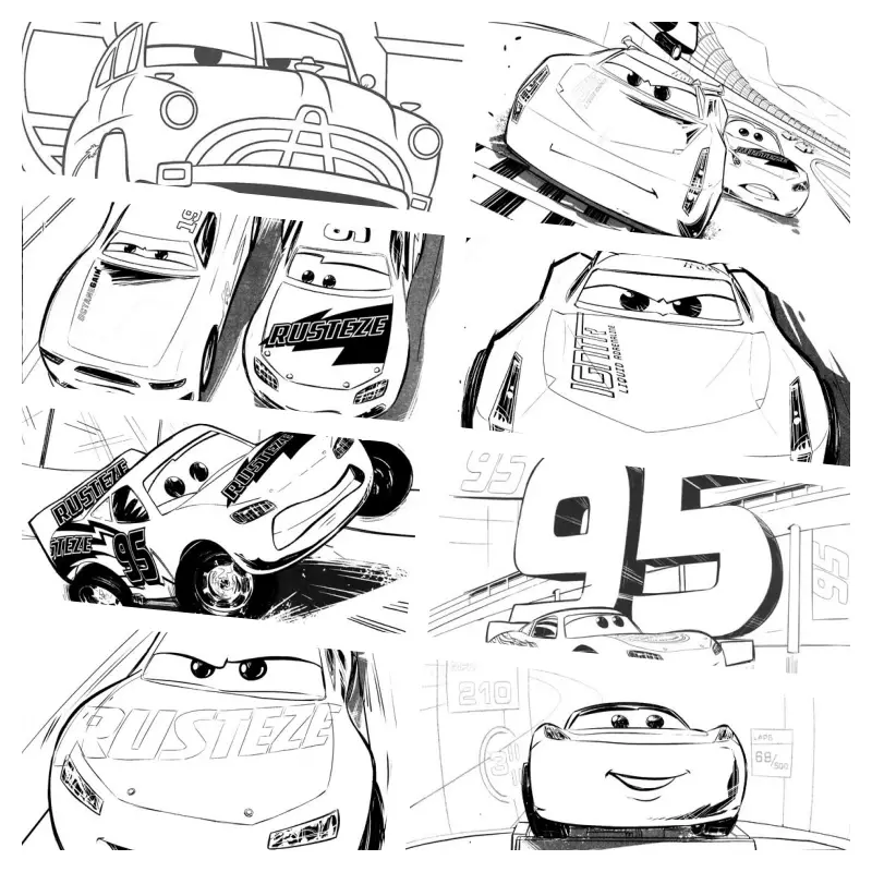 desenho carros para colorir