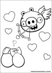 80 Desenhos Angry Birds para colorir