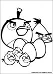 80 Desenhos Angry Birds para colorir
