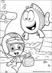 45 Desenhos de Bubble Guppies para colorir