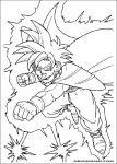 70 Desenhos de Dragon Ball para colorir