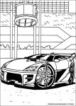 40 Desenhos de Hot Wheels para colorir