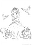 15 Desenhos da Princesinha Sofia para colorir