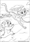 25 Desenhos da Guarda do Leão para colorir