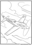 45 Desenhos de Aviões para colorir