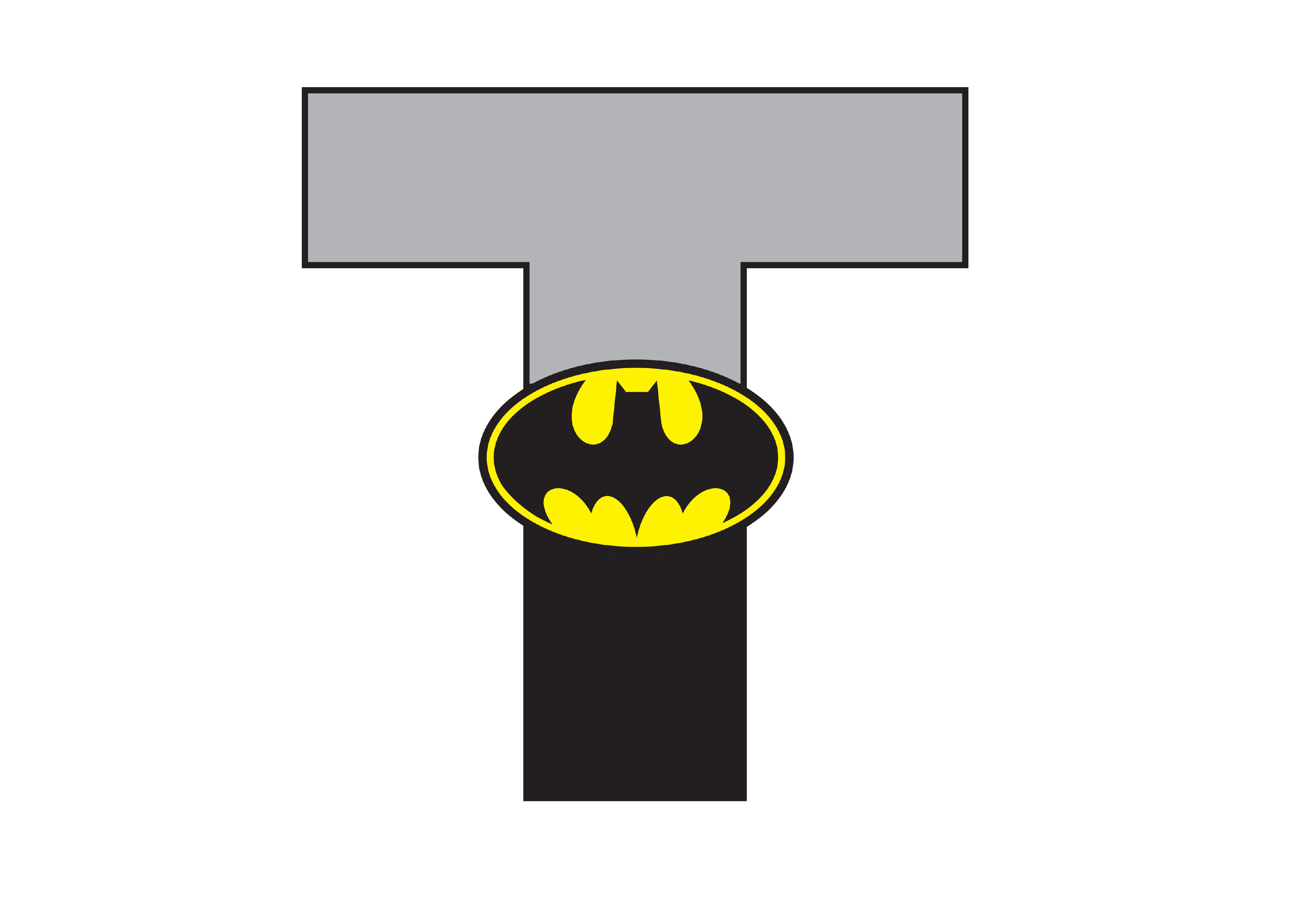 alfabeto batman (21) - OrigamiAmi