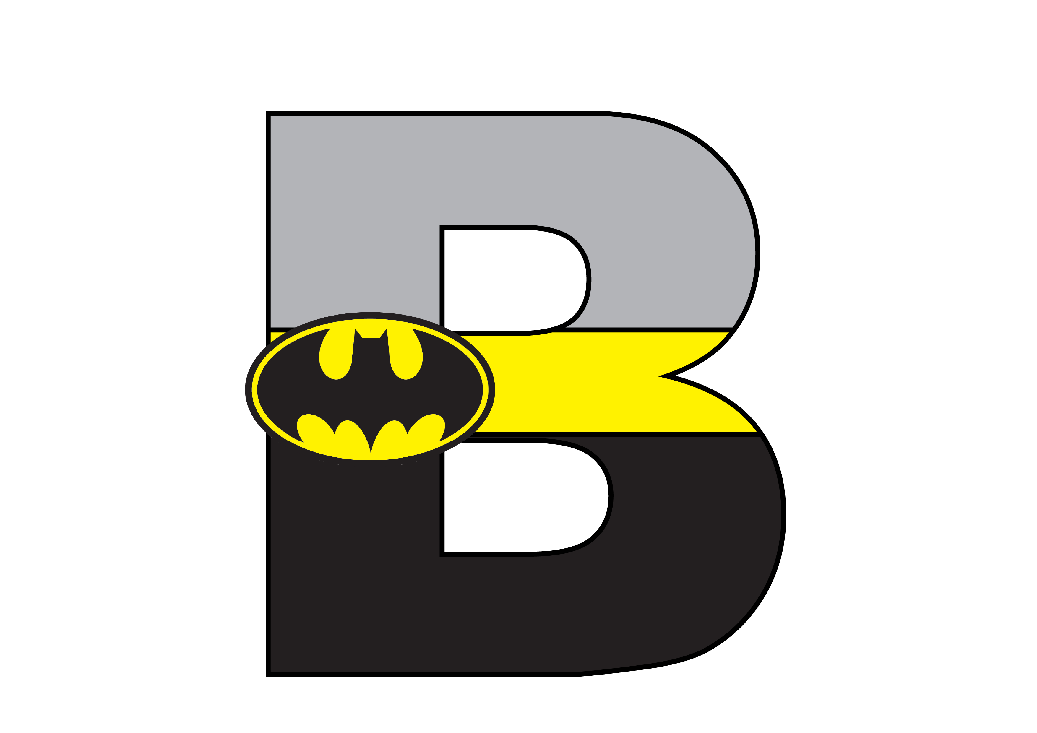 alfabeto batman (3) - OrigamiAmi