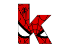 alfabeto spiderman lowercase