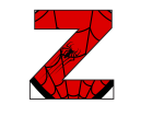 alfabeto spiderman upercase