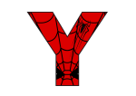 alfabeto spiderman upercase
