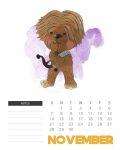 calendario mensal 2021 star wars novembro