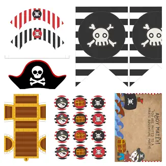 kit festa pirata