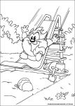 90 Desenhos Baby Looney Tunes para colorir