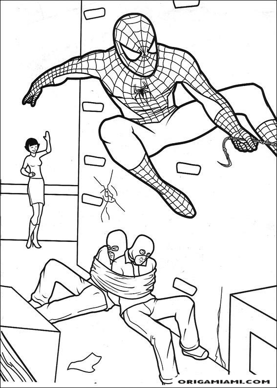 55 Desenhos do Homem Aranha para colorir - OrigamiAmi - Arte para