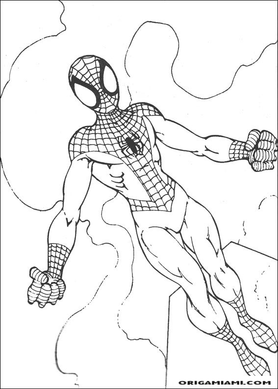 55 Desenhos do Homem Aranha para colorir - OrigamiAmi - Arte para