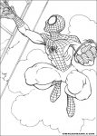 desenho para colorir homem-aranha