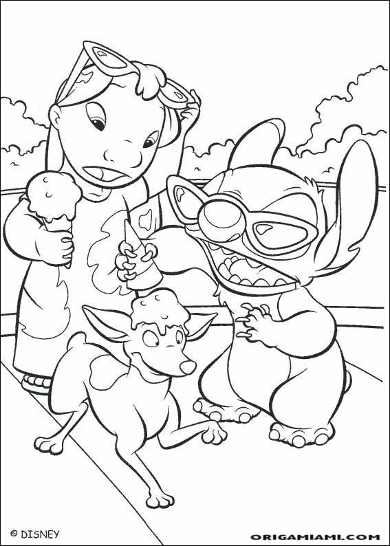 Desenhos de Lilo e Stitch para Colorir, Pintar e Imprimir