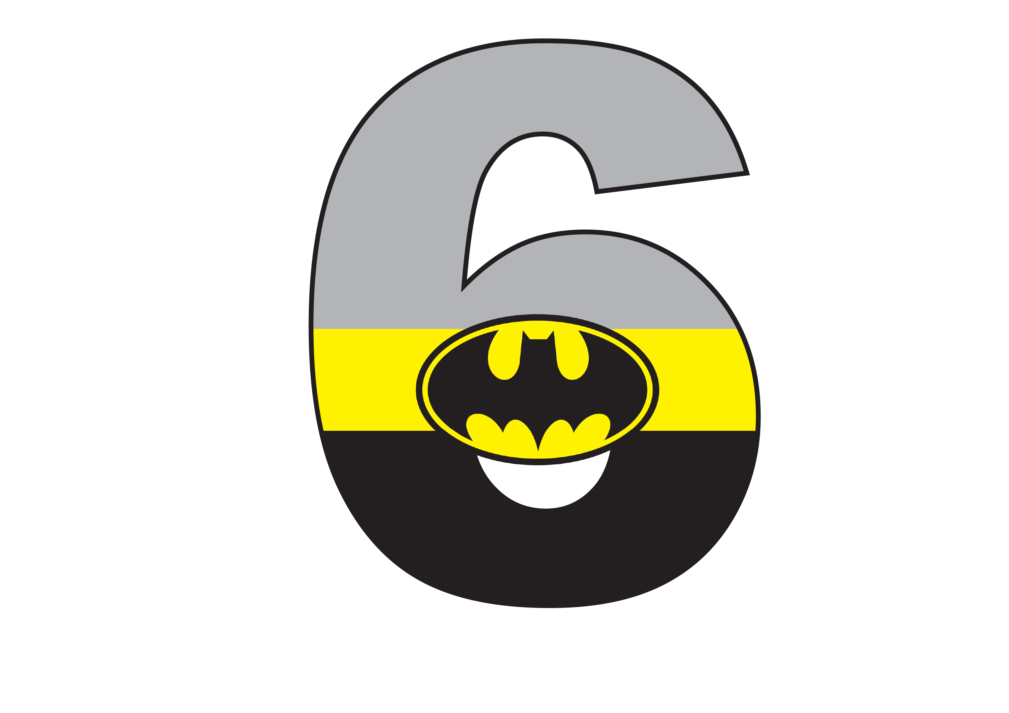numeros batman (7) - OrigamiAmi