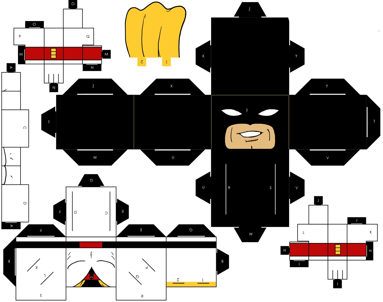 papercraft batman