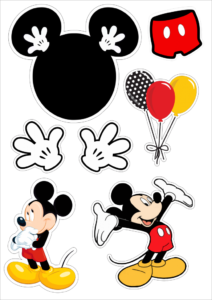 topo de bolo mickey
