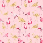 Papel digital flamingo rosa