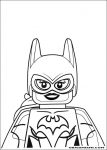 desenho para colorir batgirl lego batman
