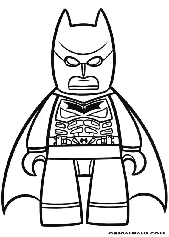 35 Desenhos De Lego Batman Para Colorir Origamiami Arte Para Toda A