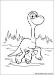 desenho para colorir o bom dinossauro