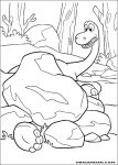 desenho para colorir o bom dinossauro