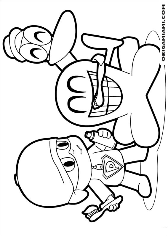 desenho para colorir pocoyo-45 - OrigamiAmi