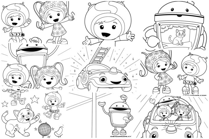 desenhos para colorir umizoomi