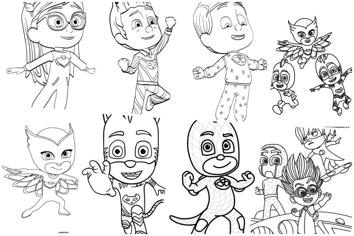 Como Desenhar o WOLFOO, PJ MASKS MENINO GATO, Desenho para Colorir e  Imprimir