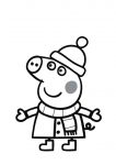 Peppa Pig para Colorir : 34 imagens para imprimir