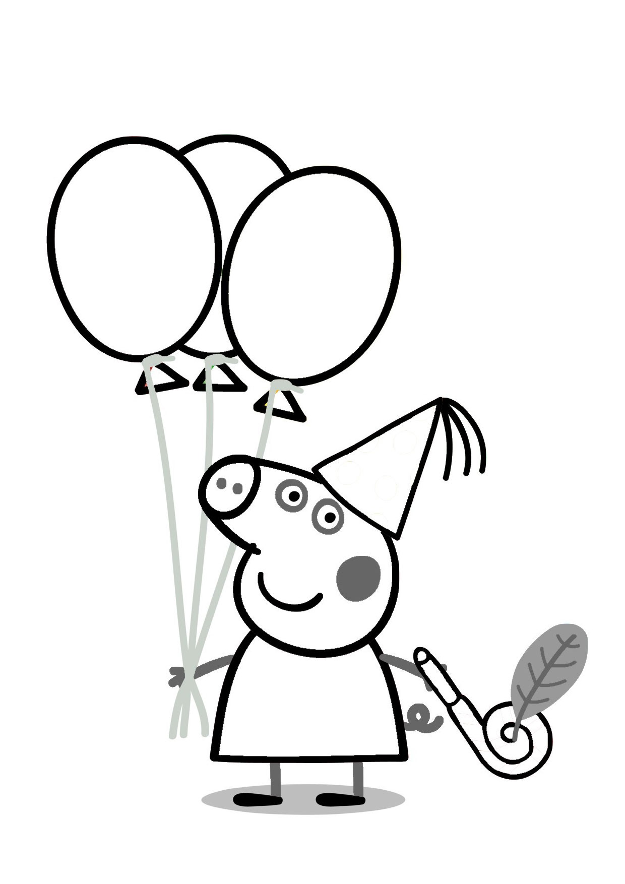 peppa pig para imprimir 68 –  – Desenhos para Colorir