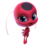 topo de bolo tikki lady bug