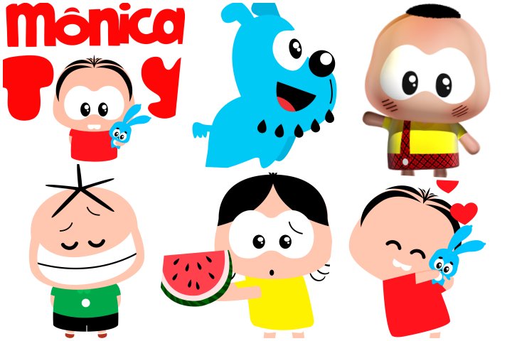 Turma da Monica em Portugues Cor Colorir Desenhos da Turma da Mônica toy  Magali Cebolinha Cartoons 