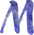 Alfabeto Personalizado Guache Azul