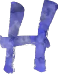 alfabeto ghache azul