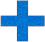 alfabeto personalizado feltro azul