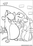 desenho para colorir ratatouille