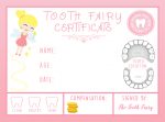 certificado fada do dente