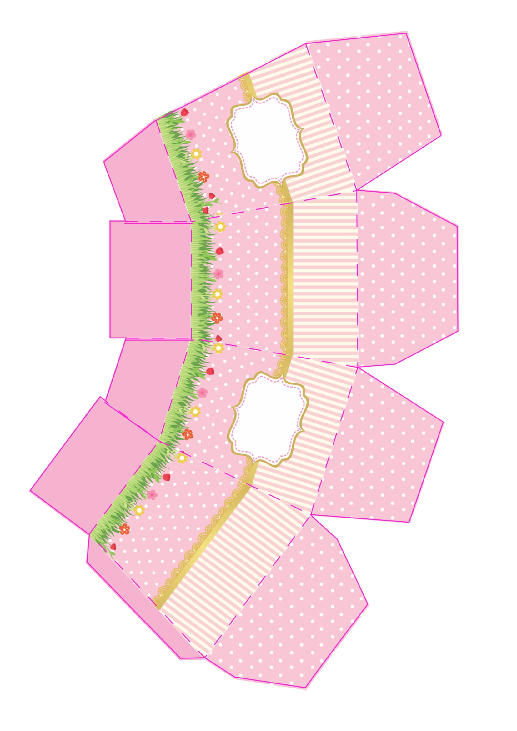 caixa sushi minnie rosa 1