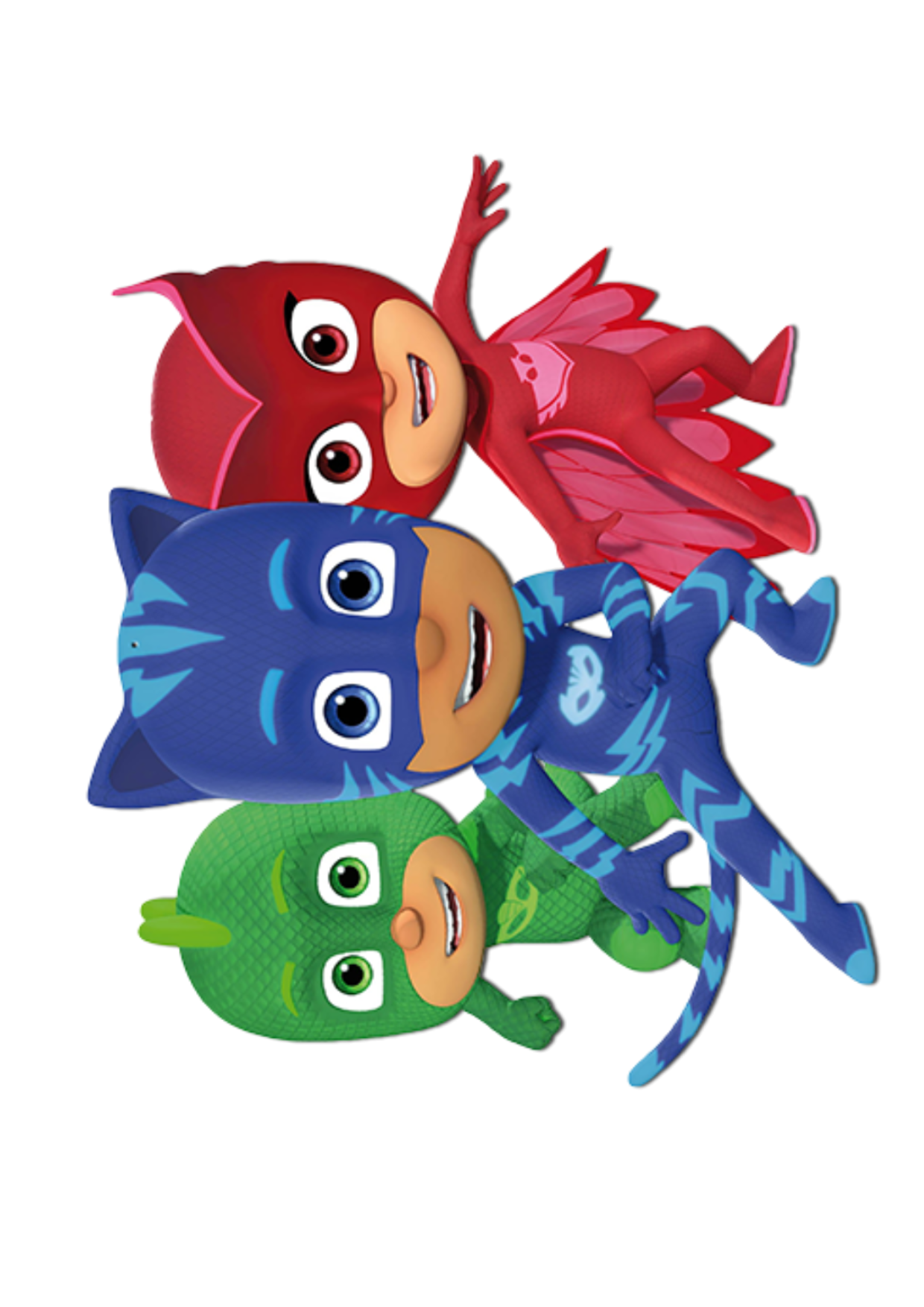 Kit Festa PJ Masks para imprimir - OrigamiAmi - Arte para toda a festa
