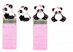 porta bis panda rosa