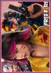 poster free fire rosa 3