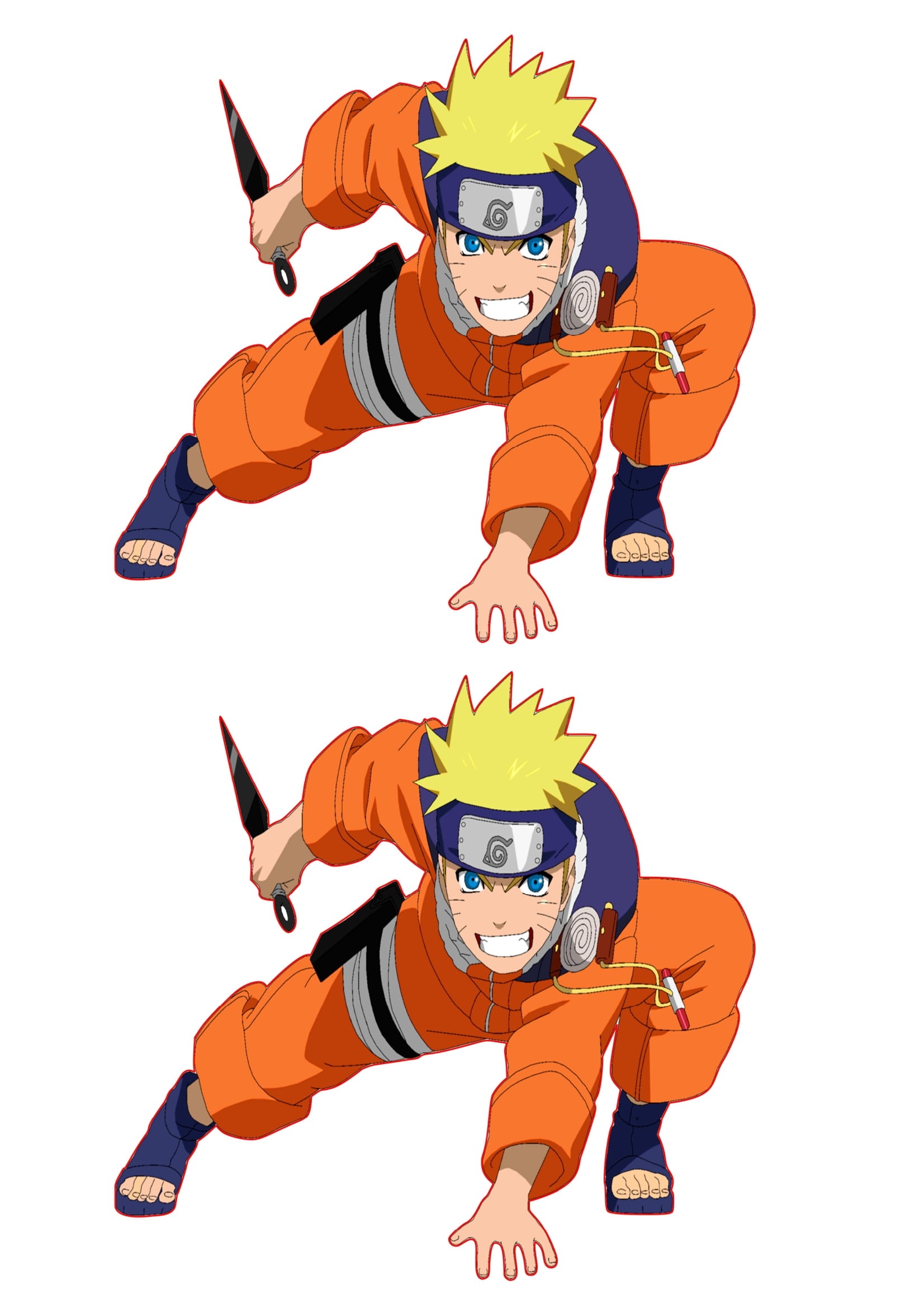 Topo de Bolo Naruto para imprimir